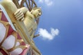 Big buddha statue koh samui thailand Royalty Free Stock Photo