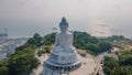 Big Buddha statue in Phuket. Thailand. Aerial view. Drone photo