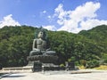 Big Buddha statue at Seoraksan National Park. South Korea