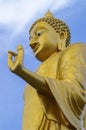 Big buddha statue in thailand Royalty Free Stock Photo