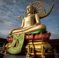 Big Buddha statue at Wat Phra Yai, Koh Samui, Thailand Royalty Free Stock Photo