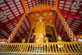 Big Buddha statue in Wat Suan Dok Temple, Chiang Mai, Thailand. Royalty Free Stock Photo