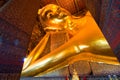 Big buddha from Wat Pho Royalty Free Stock Photo