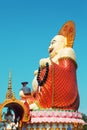 Big Buddha In Wat Plai Laem Royalty Free Stock Photo