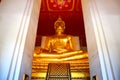 Big Buddha of Wihan Phra Mongkhon Bophit Temple