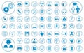 Big business icon set