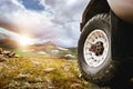 Big car wheel offroad concept