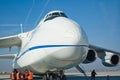 Big cargo aircraft Royalty Free Stock Photo