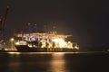 Forwarding port activity by night in Germany