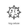 Big Cellule icon. Trendy modern flat linear vector Big Cellule i