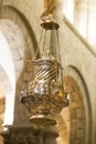 Big censer Botafumeiro in the Cathedral Royalty Free Stock Photo