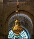 Big censer Botafumeiro in the Cathedral of Santiago de Compostela