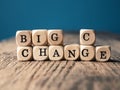 Big change and big chance