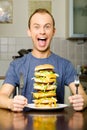 Big Cheeseburger Royalty Free Stock Photo