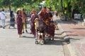 Happy Chinese family children unisex clothing street, Hoi An