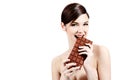 Big chocolate Royalty Free Stock Photo