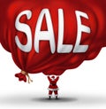 Big Christmas Sale Royalty Free Stock Photo