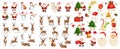 Big Christmas set Royalty Free Stock Photo