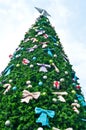 Big christmas tree Royalty Free Stock Photo