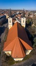 Church in Zalaegerszeg, called Maria Magdolna templom Royalty Free Stock Photo