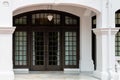 Big classical luxury wooden door