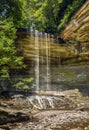 Big Clifty Falls - Indiana State Park Royalty Free Stock Photo