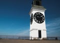 Big clock tower - time concept Royalty Free Stock Photo