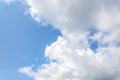 Big cloud with blue sky Royalty Free Stock Photo