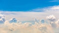 Big Clouds on the sky at evening or sunset time.