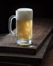 Big Cold Beer Mug Royalty Free Stock Photo