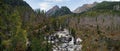 Big Cold water creek waterfall in High Tatras mountains, Slovakia Royalty Free Stock Photo