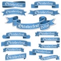 collection of different Oktoberfest 2018 banners