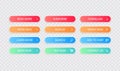 Big collection buttons Read More, learn more, download, subscribe, buy now, sign up, search, conatact us. Different colorful