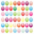 Big collection of Easter eggs