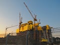 Big construction site Royalty Free Stock Photo