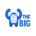 The big creature yeti logo design