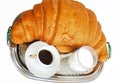 Big croissant Royalty Free Stock Photo