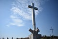 Big cross on the Hum hill near to Mostar