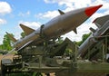 Big cruise missile launcher Royalty Free Stock Photo