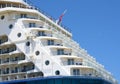 Big Cruise ship docked in port, Royalty Free Stock Photo