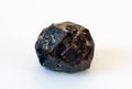 Big crystal of garnet-almandine Royalty Free Stock Photo