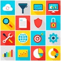 Big Data Analytics Colorful Icons