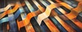 Big Data Analytics, Predictive Modeling, Enterprise Solutions, Colorful Abstract Waves on Textured Background for Creative Design
