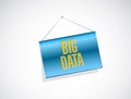 Big data banner sign concept