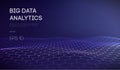 Big Data. Business inteligence technology background. Binary code algorithms deep learning virtual reality analysis Royalty Free Stock Photo
