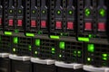 big data center server storage Royalty Free Stock Photo