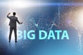 The big data concept with data mining analyst Royalty Free Stock Photo