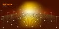 Big Data Concept. Statistic Background. Big Data Royalty Free Stock Photo
