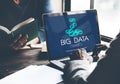 Big Data Digital Information Network Storage Concept Royalty Free Stock Photo