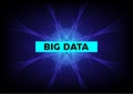 Big data digital networking, abstract background internet technology